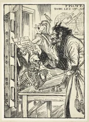 Een Deal met de Duivel, illustratie uit The Kaiser